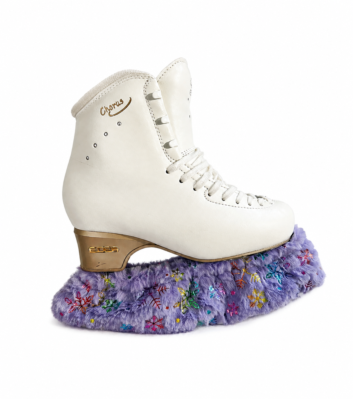 Purple Snowflake Skate Soakers