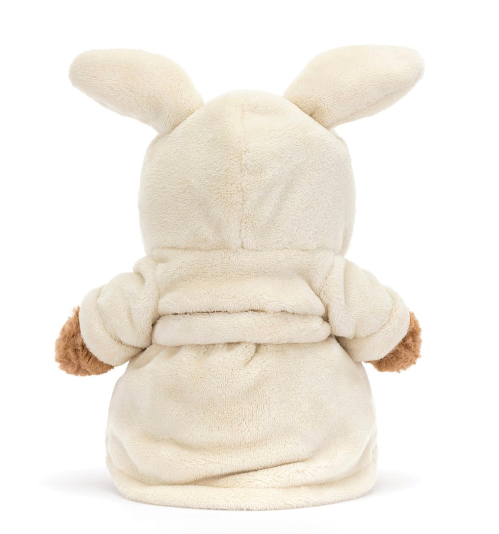Jellycat Bartholomew Bear in Bathrobe