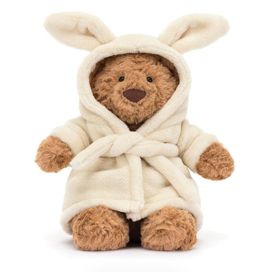 Jellycat Bartholomew Bear in Bathrobe