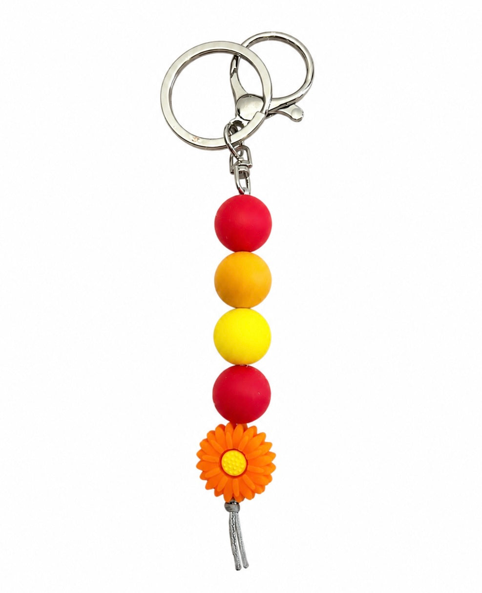 Summer Daisy Keyring