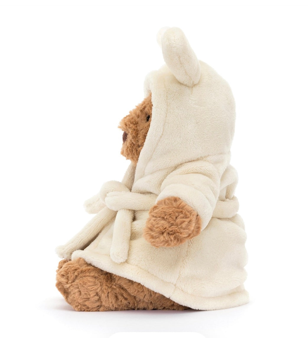 Jellycat Bartholomew Bear in Bathrobe