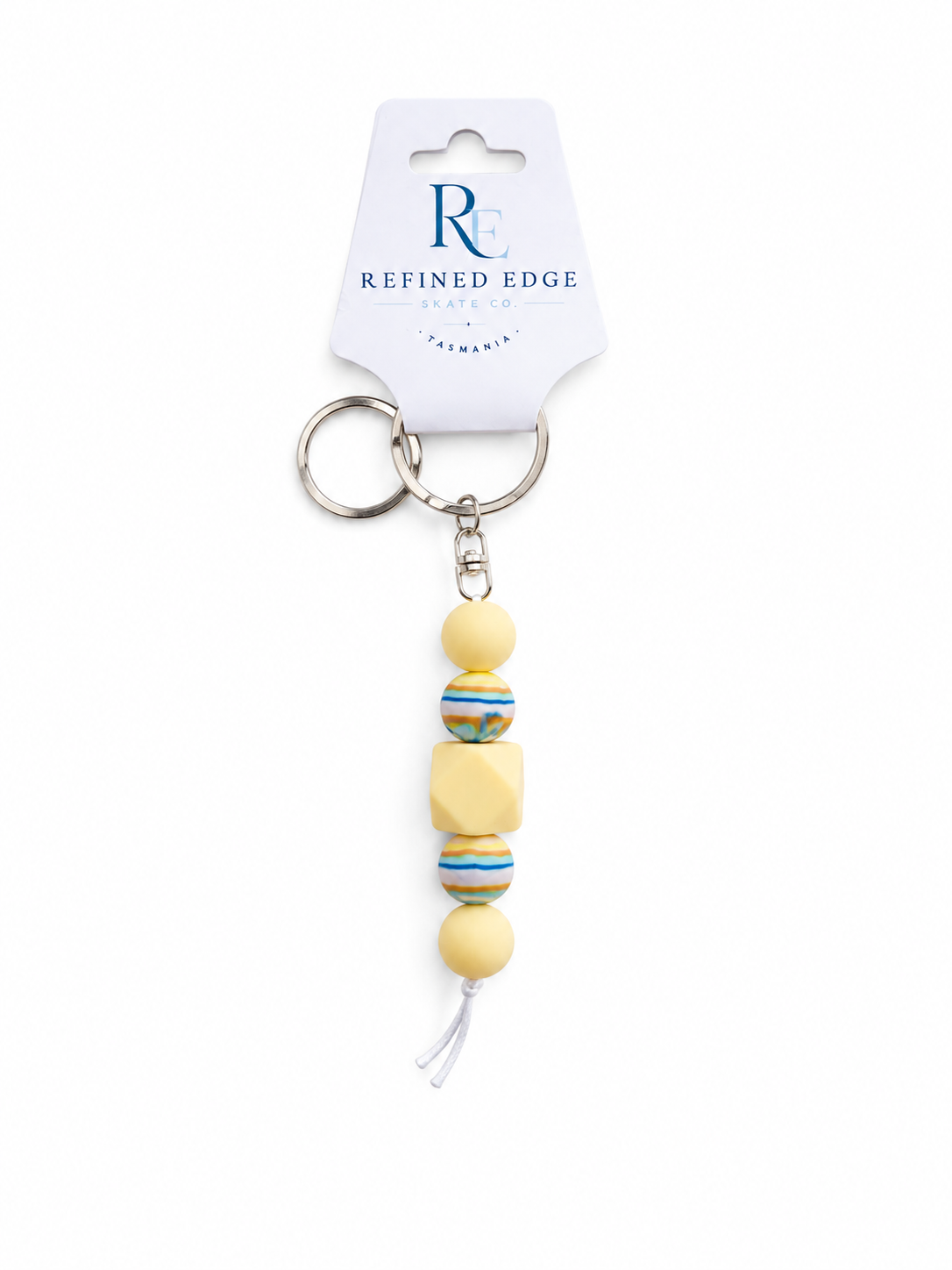 Butter Yellow Keyring