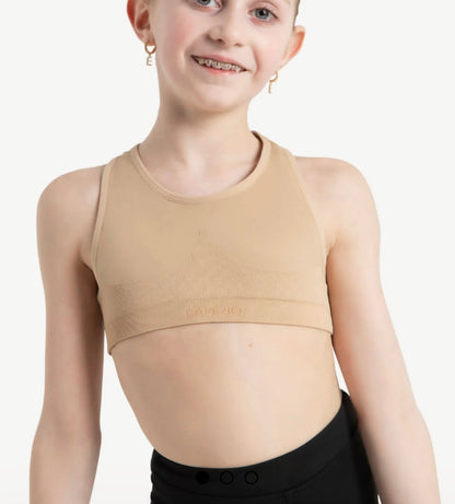 Capezio Seamless Racerback Sports Bra (Child L/XL)