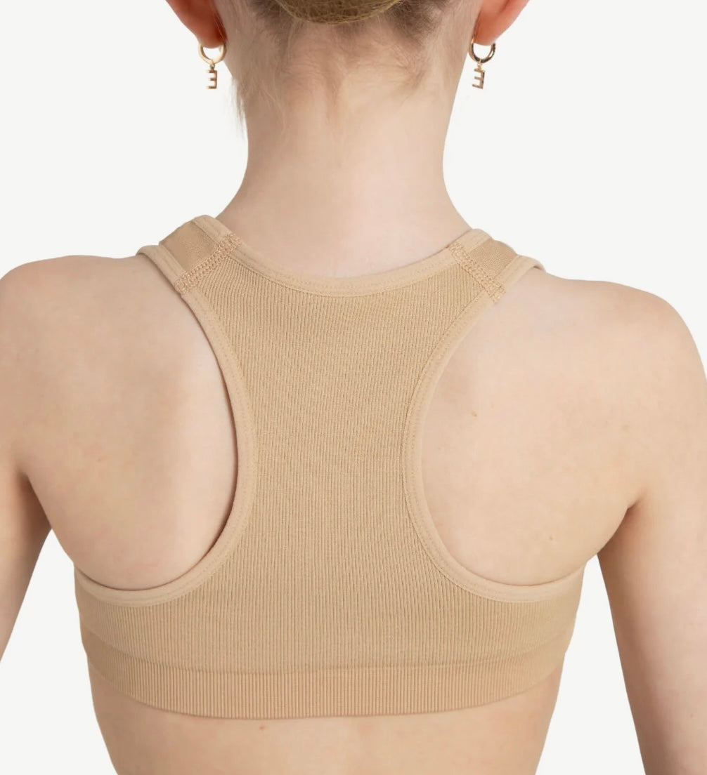Capezio Seamless Racerback Sports Bra (Child L/XL)