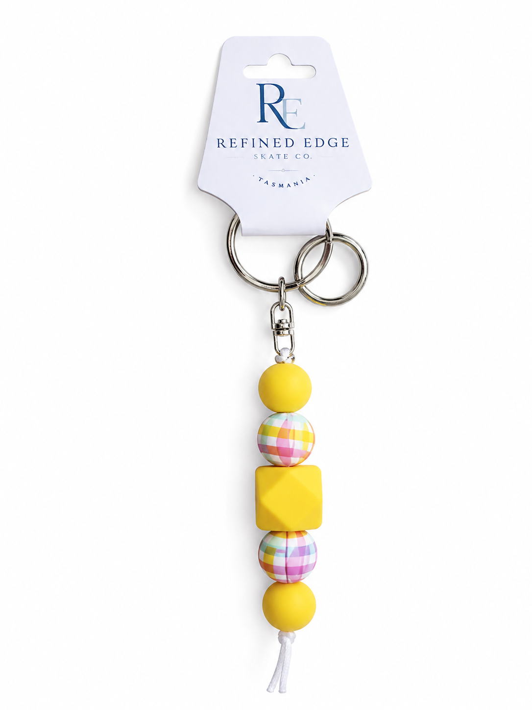 Yellow Picnic Keyring